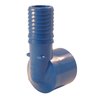 Apollo By Tmg 3/4 in. Polypropylene Blue Twister Insert 90-Degree x FPT Elbow ABTFE34